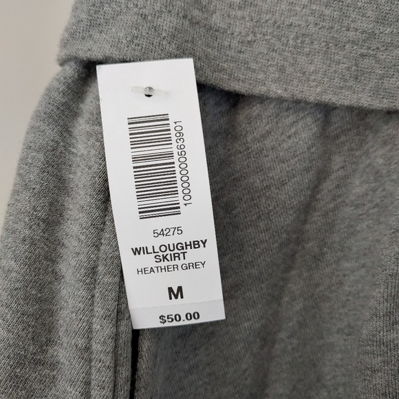 NWT Aritzia Talula Willoughby Skirt Grey Medium - Picture 13 of 15